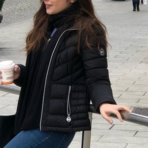 Michael Kors packable down full jacket